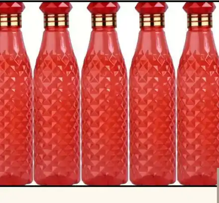 Crystal Red Fridge Bottle