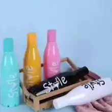 Style Printed Multicolour Fridge Bottle 2