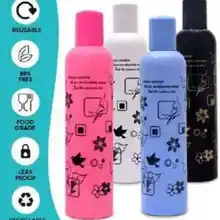 Unique Design Printed Multicolour Fridge Bottle 2