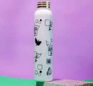 Unique Design Printed White Fridge Bottle 1