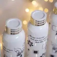 Unique Design Printed White Fridge Bottle 2